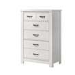 Lilola Home Cassini 3-Piece Engineered Wood Bedroom Set in White