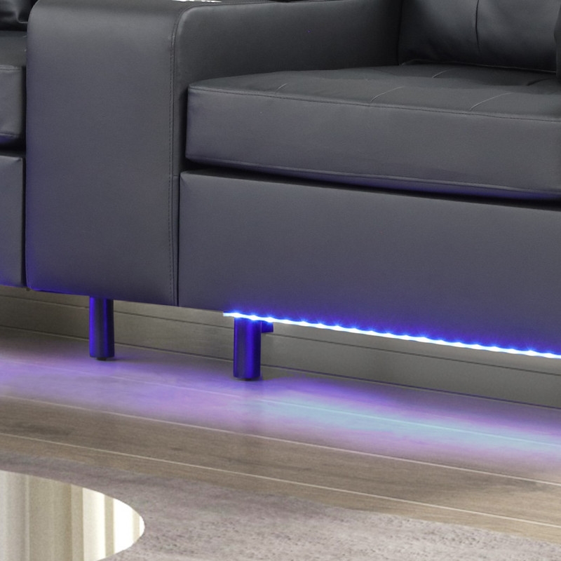 近鉄love  Sierra Performance Velvet Curved Arm L Sectional in Java