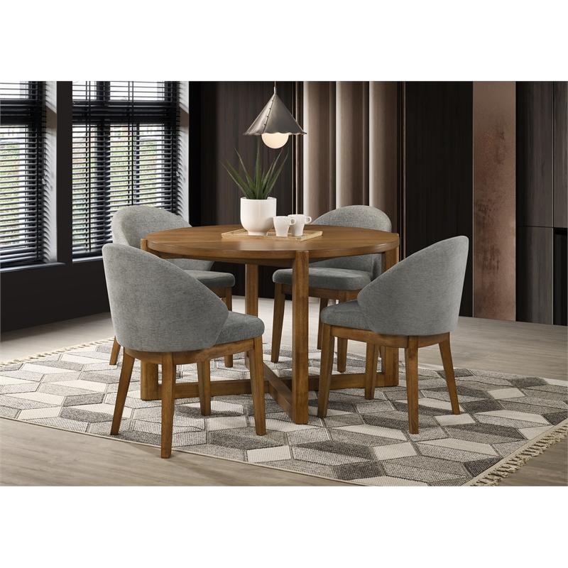 Andrew 5-Pc Round Dining Set-47