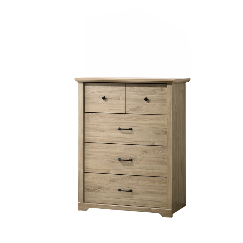 Elara 3Pc Light Oak Eng.Wood Bedroom Set-57