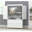 Inval Washed Oak TV Armoire