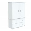 Inval Washed Oak TV Armoire