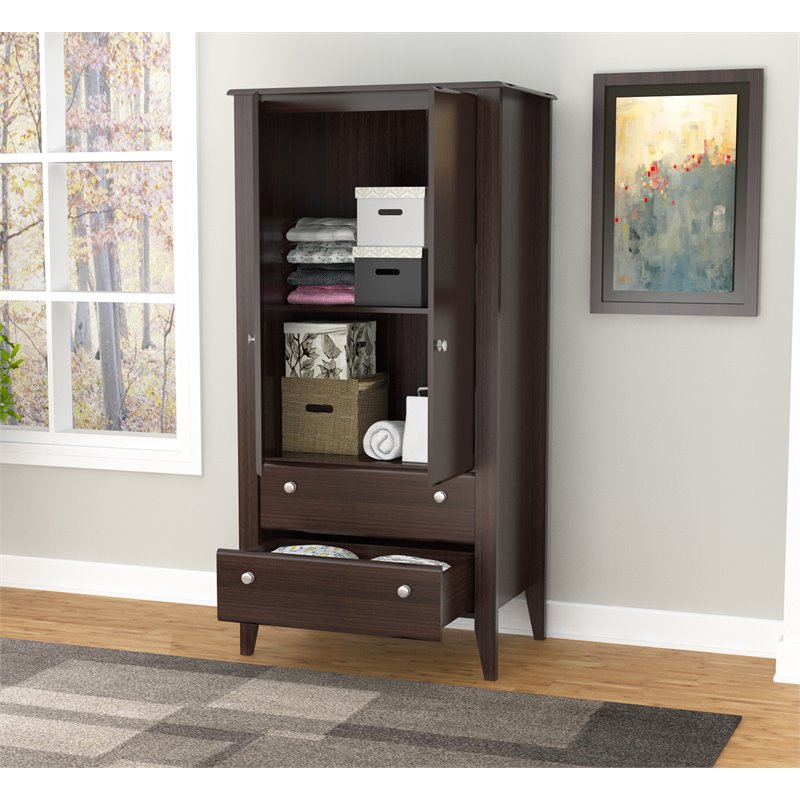 Inval America Two Door 2 Drawer Wardrobe Armoire in ...