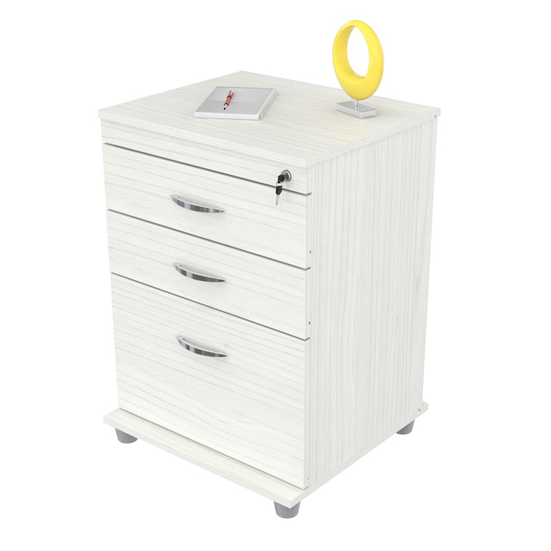 Inval Laura Washed Oak Locking File AR3X1RB