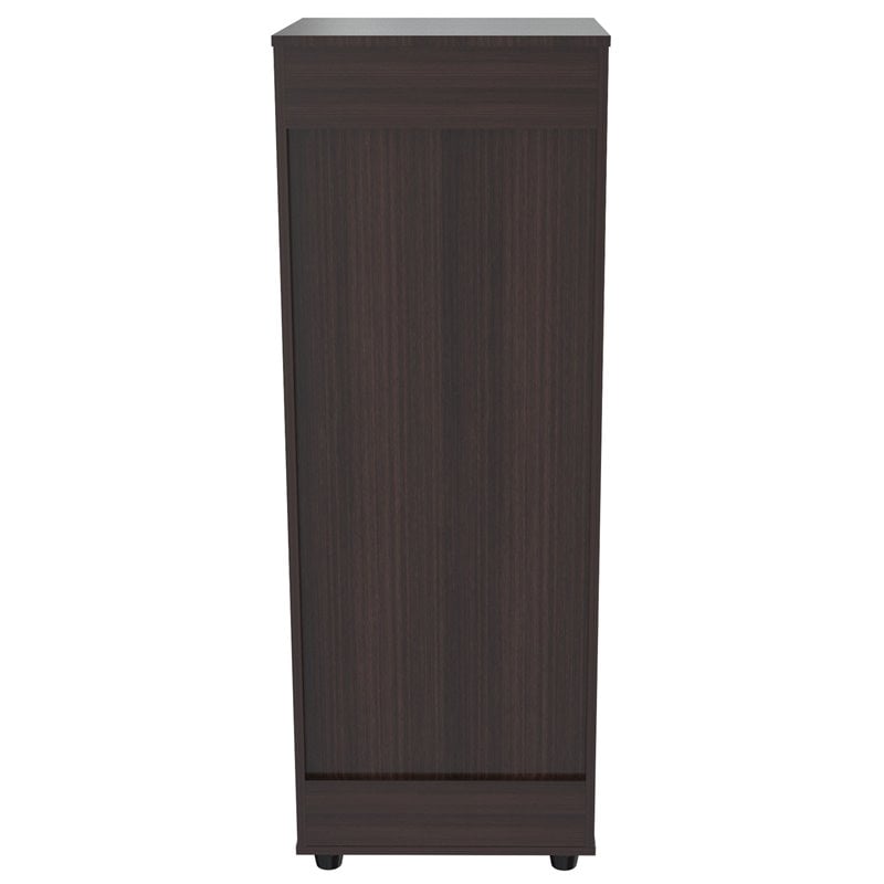 Inval Uffici 4 Drawer Espresso File Cabinet Ar 4x4r