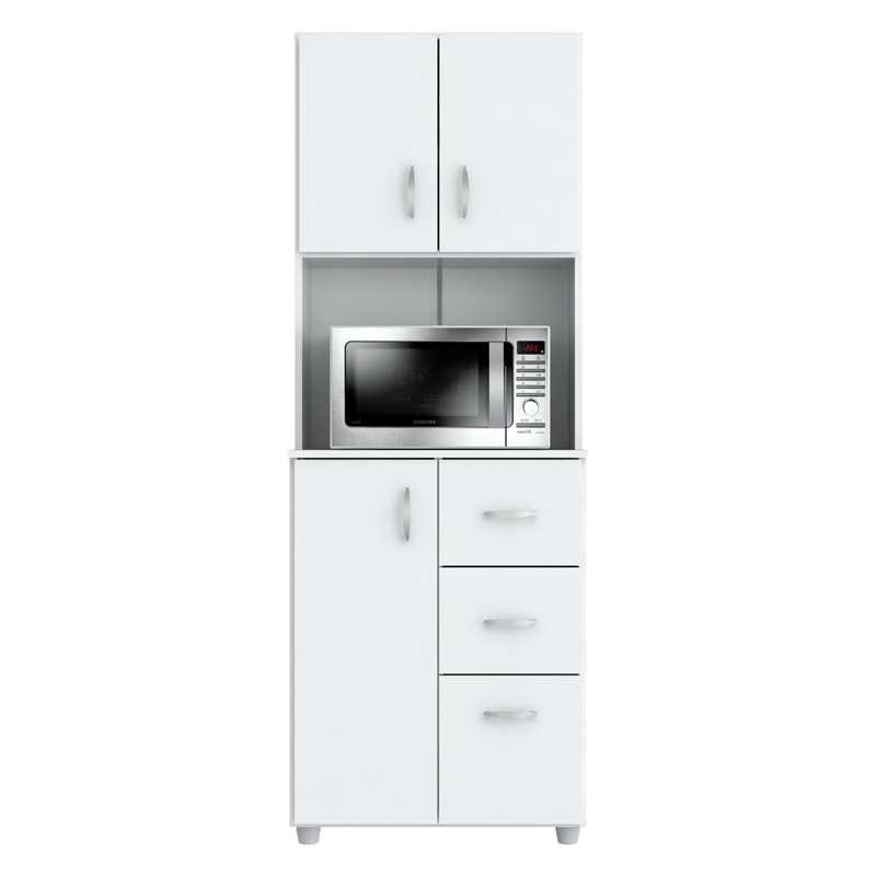 Inval White Kitchen Storage Cabinet Gcm 043