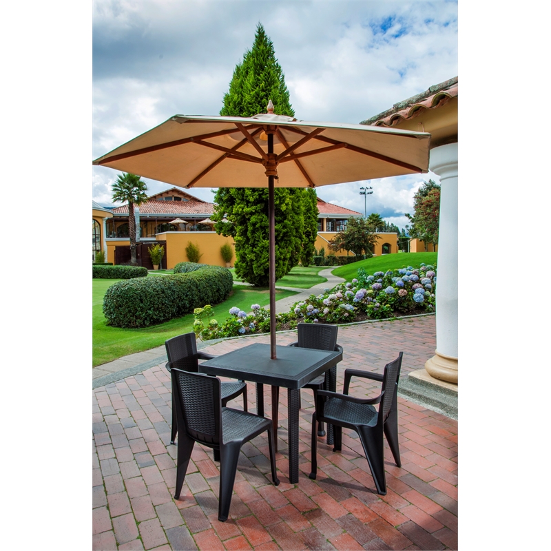 mq infinity 5 piece patio dining set