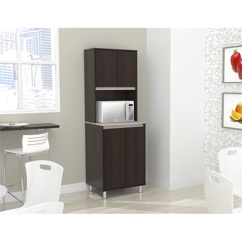 Inval Ambrossia Breakroom 4 Door Pantry With Open Space Al 4013