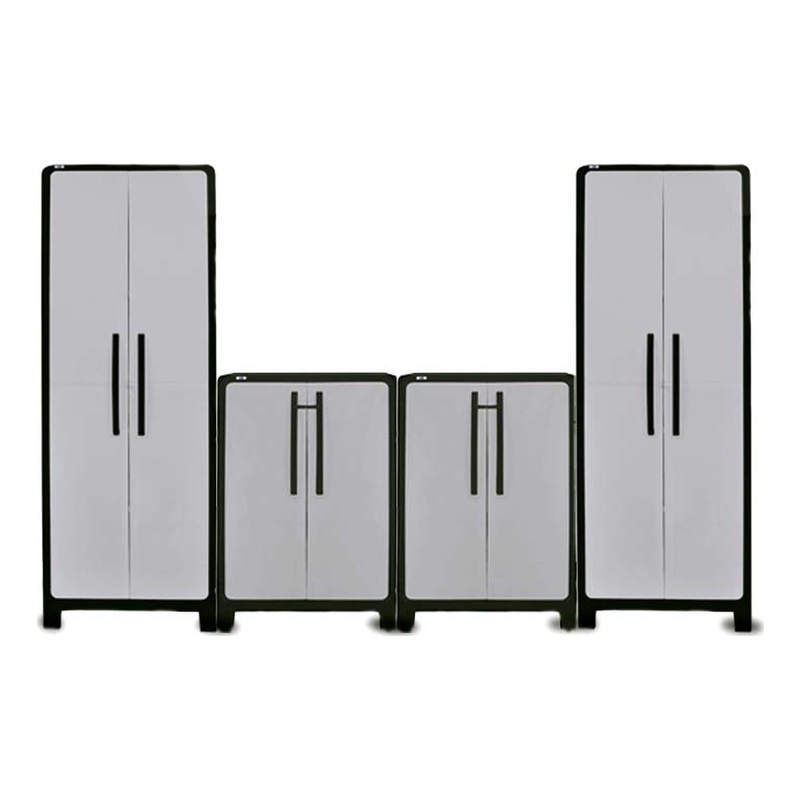 Keter Utility jumbo cabinet Plastic Freestanding Garage Cabinet in