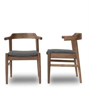 kathy mid-century modern dining chair (set of 2)