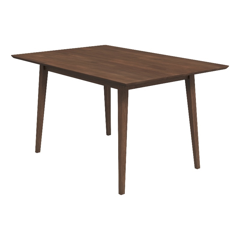 Aven Mid Century Modern Style Solid Wood Walnut 47