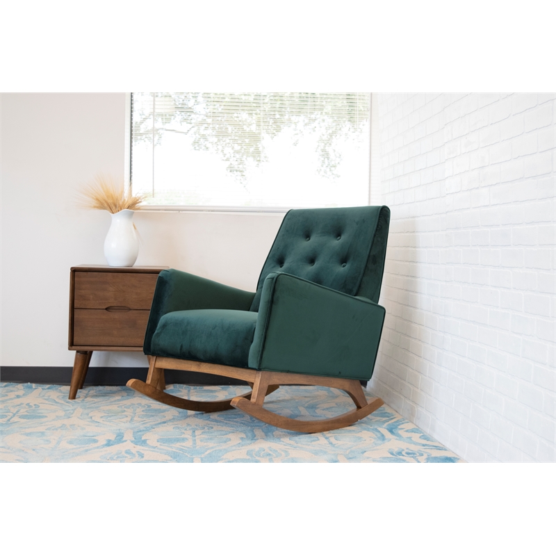 mid century glider chair