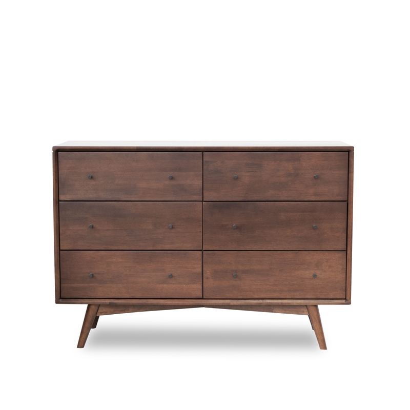 MidCentury Modern Denver Walnut Wood Dresser ASH8983