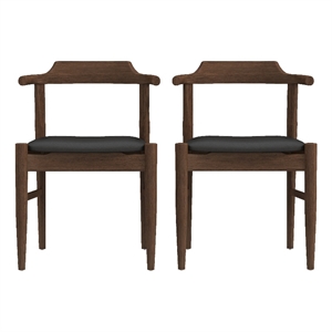 kathy mid-century modern dining chair in (set of 2)