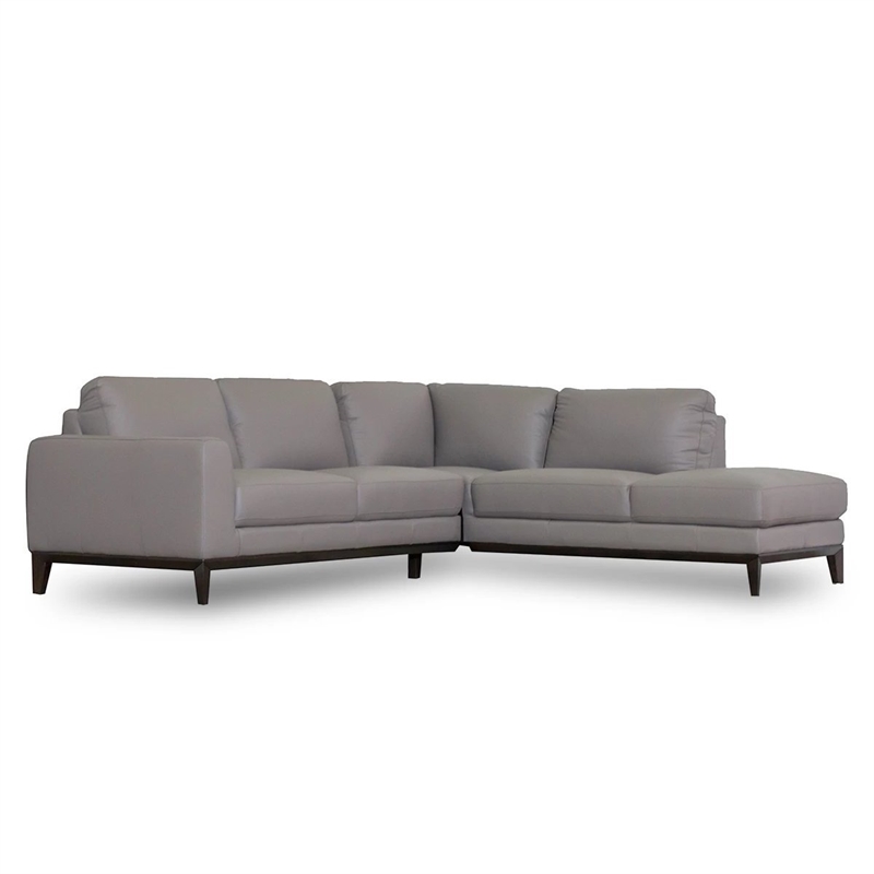 Mid Century Modern Milton Gray Leather, Mid Century Modern Leather Sofa Set