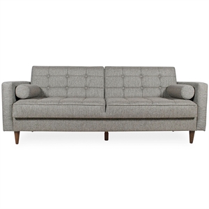 william mid-century modern polyester blend sleeper sofa