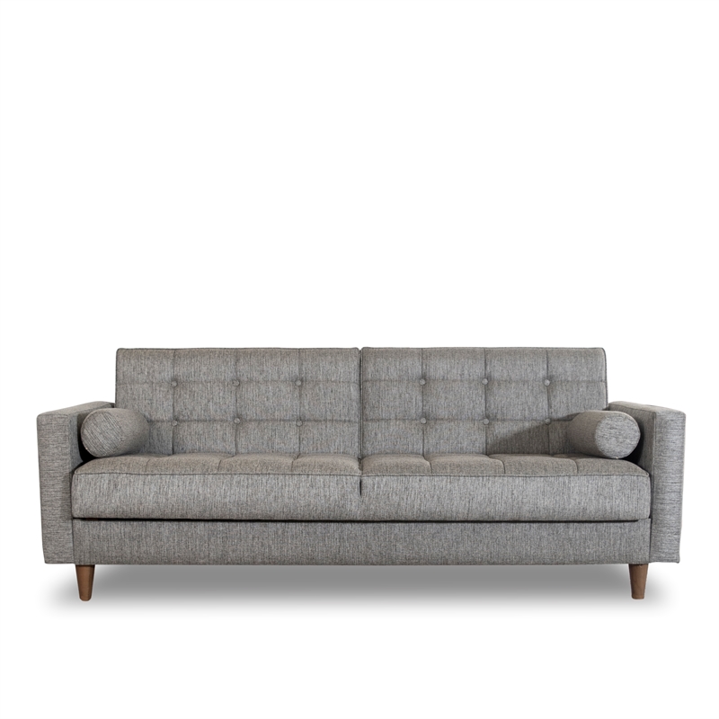 MidCentury Modern William Willow Gray Sleeper Sofa ASH2730