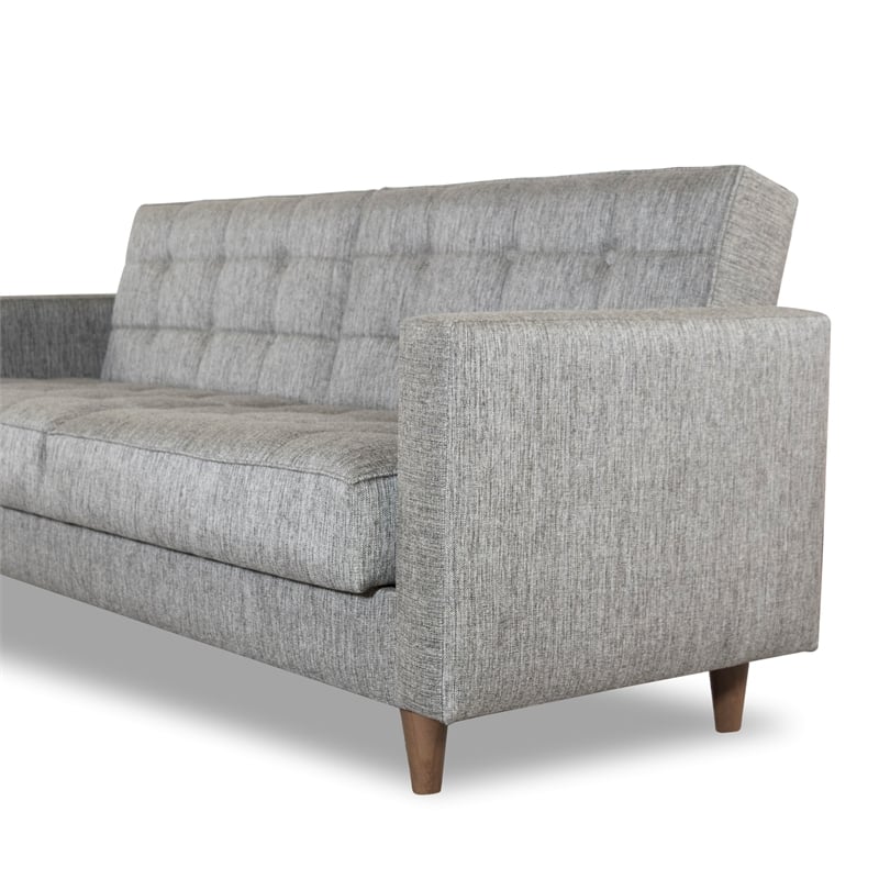 MidCentury Modern William Willow Gray Sleeper Sofa ASH2730