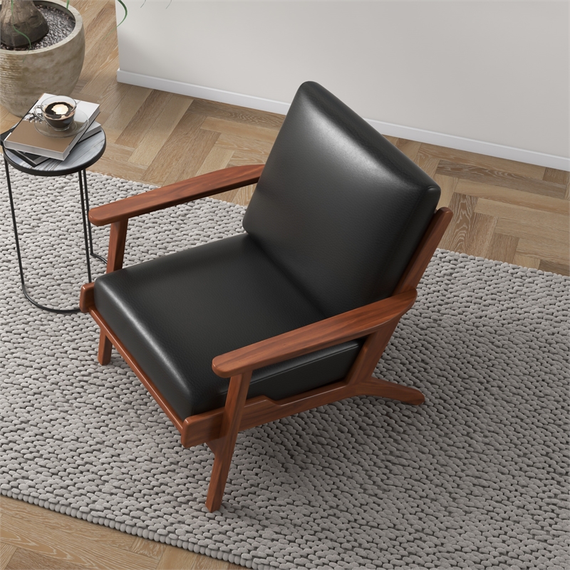 Black discount accent armchair