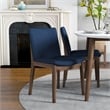 Kyro Modern Solid Wood Walnut Dining Room & Kitchen Table Set for 4