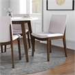 Holden Modern Solid Wood Dining Table and 4 Chair Set