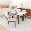 Delaney Mid Century Modern 5 Piece Dining Room Set