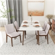Delaney Mid Century Modern 5 Piece Dining Room Set