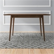 Imani Mid Century Modern Style Solid Wood Walnut 47