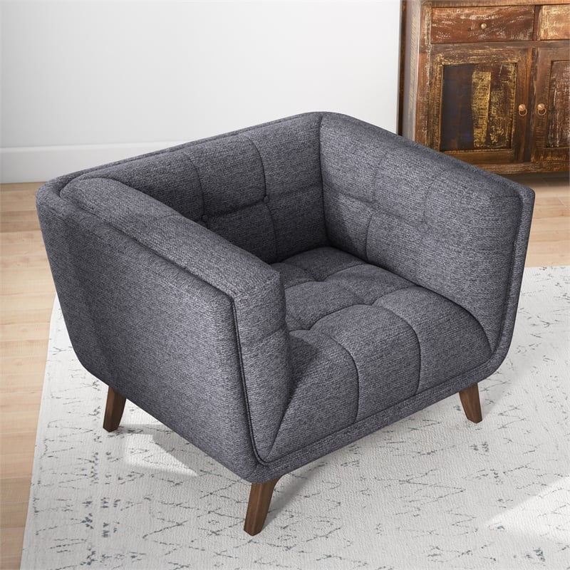 Dropship Mid-Century Modern Velvet Accent Chair,Leisure Chair With