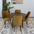 Antonio Mid Century Modern 5 Piece Dining Room Set
