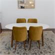 Reanna Mid Century Modern Dining Room Table Set for 4