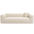Bellevue Modern Living Room Furniture Boucle Fabric Sofa  Couch in Ivory