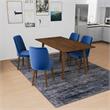Ada Mid Century Modern Kitchen Table and Chairs for 4
