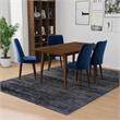 Ada Mid Century Modern Kitchen Table and Chairs for 4
