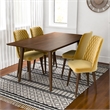 Ashton Mid Century Modern Dining Room Table Set for 4