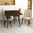 Adler Mid Century Modern 5 Piece Dining Room Furniture Set