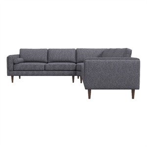 Eagle 3 - Piece Modern Living Room Symmetrical Corner Sofa