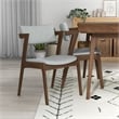 Ressam Modern Solid Wood Walnut Dining Room & Kitchen Furniture Set