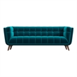 Alosio Modern Chesterfield Turquoise Velvet 86