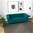 Alosio Modern Chesterfield Turquoise Velvet 86