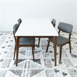 Siriana Modern Solid Wood Dining Room & Kitchen Table and Chair Set
