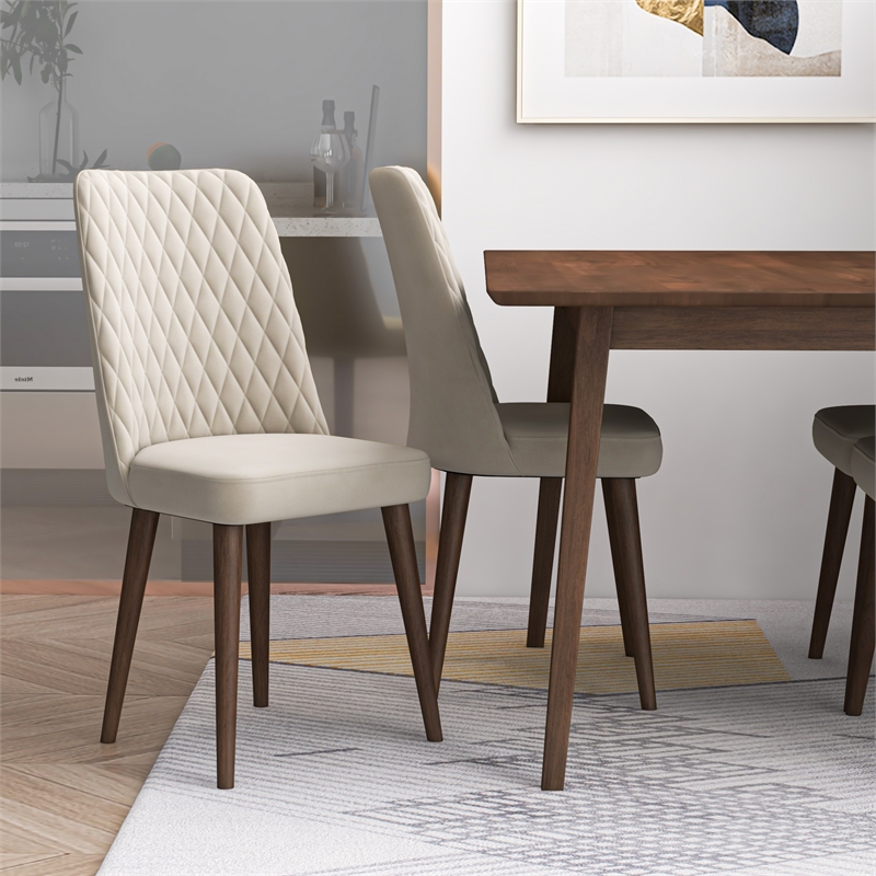 Alpen Mid Century Modern Kitchen Table and Chairs for 4