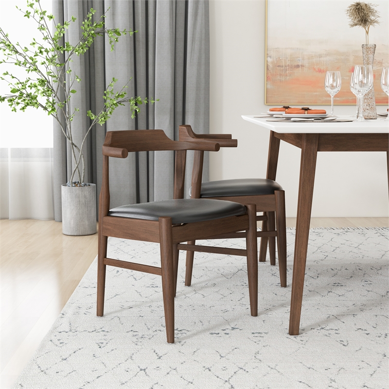 Dartmouth Modern Kitchen & Dining Room Solid Wood 5 Piece Furniture Set