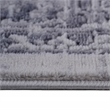 Usak Collection 5' x 7' Silver Oriental Distressed Non-Shedding Area Rug