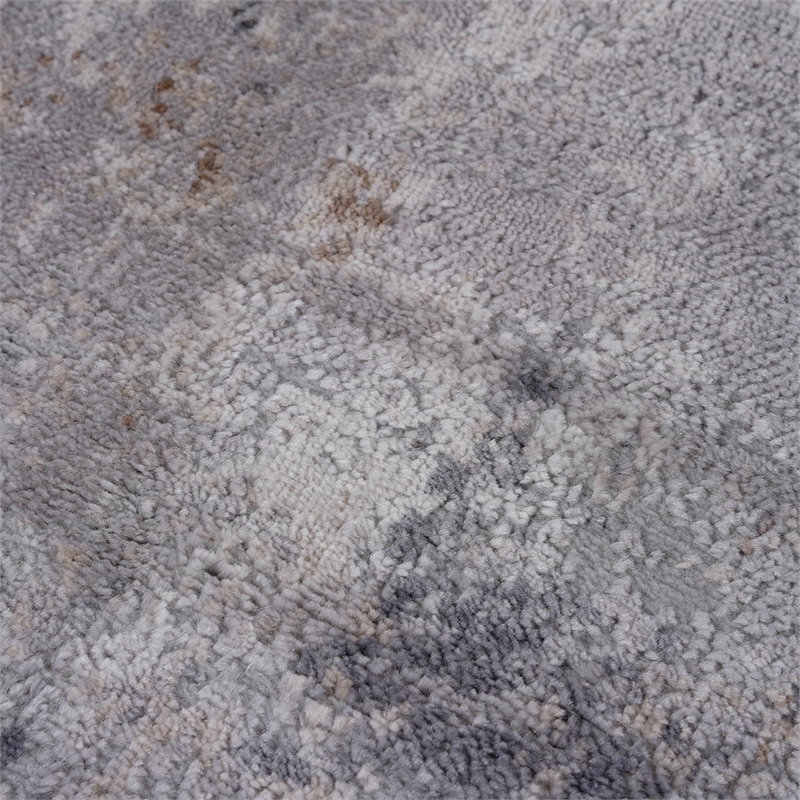 Usak Collection 2' x 8' Ivory/Beige Oriental Distressed Non-Shedding Area Rug