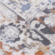 Bunyan Collection Traditional Vintage Blue Area Rug (6'7'' x 9')