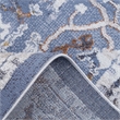 Bunyan Collection Traditional Vintage Blue Area Rug (6'7'' x 9')