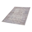 Bunyan Collection Traditional Vintage Brown/Beige Area Rug (6'7'' x 9')