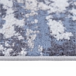 Bunyan Collection Traditional Vintage Gray/Denim Area Rug (2'2'' x 8')