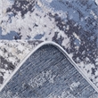 Bunyan Collection Traditional Vintage Gray/Denim Area Rug (2'2'' x 8')